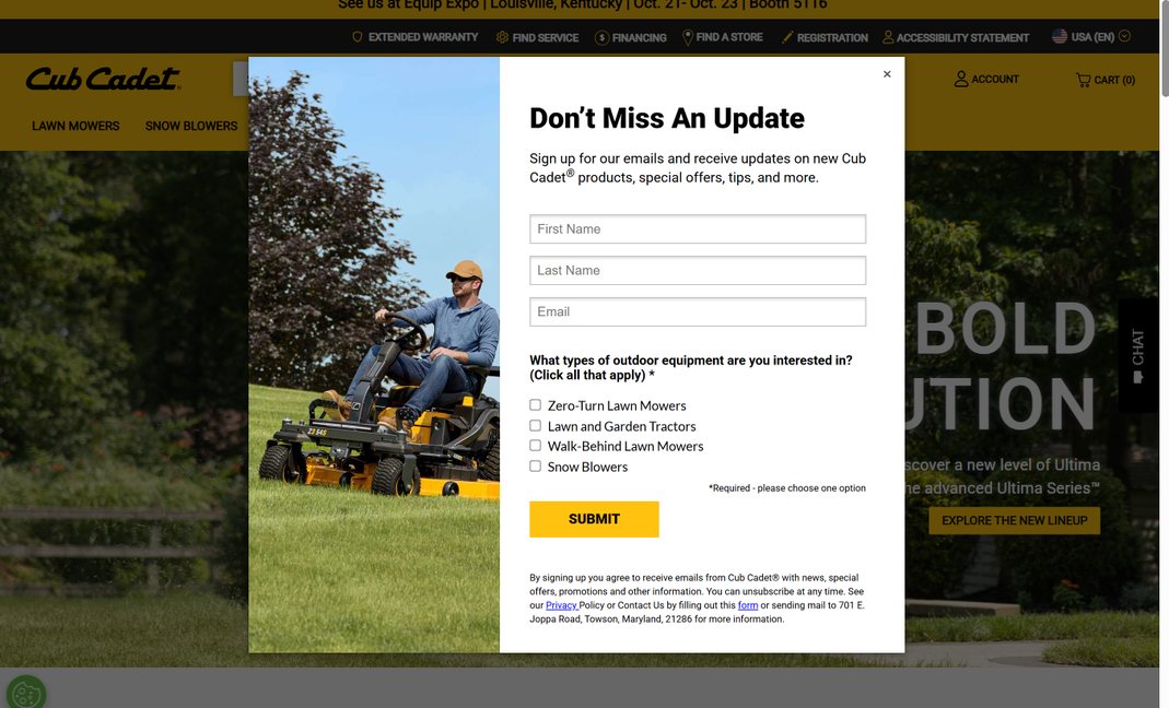 Cub Cadet – cubcadet.com