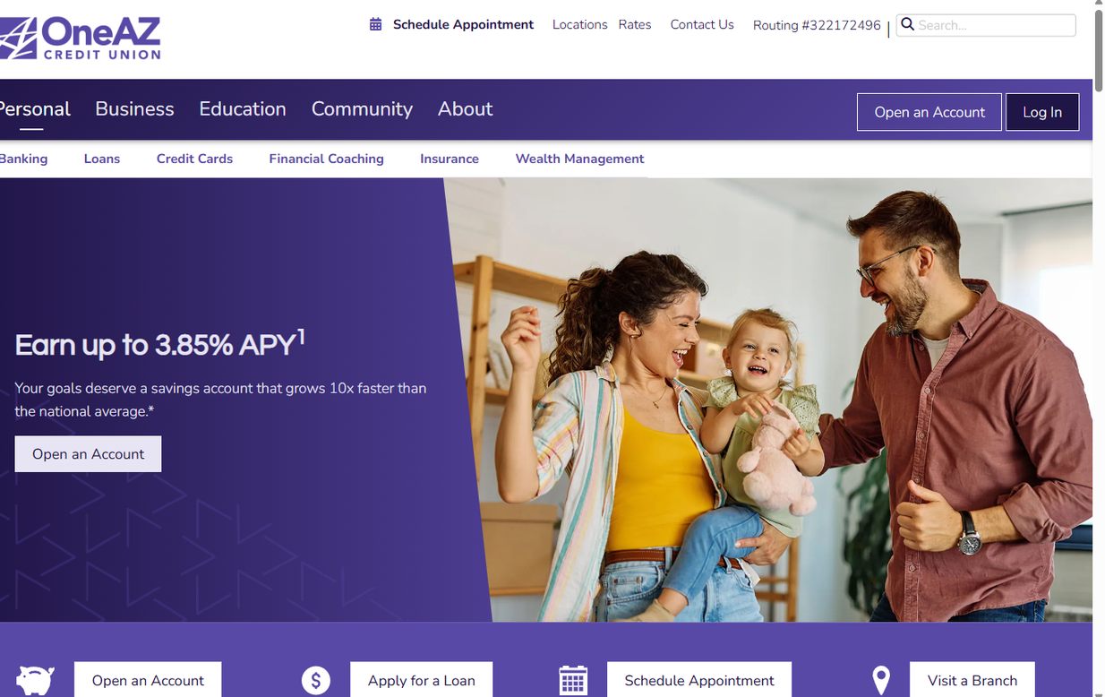 OneAZ Credit Union – oneaz.com