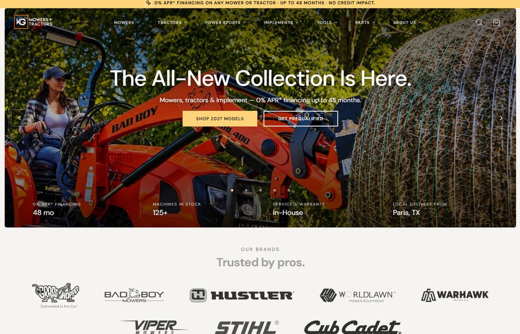 K and G Mowers – kgmowers.com