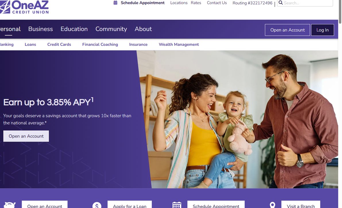 OneAZ Credit Union – oneaz.com