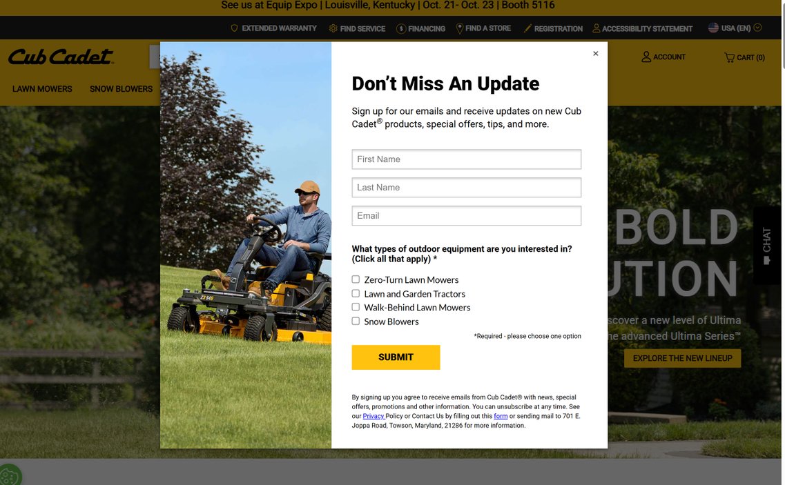 Cub Cadet – cubcadet.com